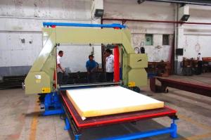 Hydraulic Polyurethane Foam Cutting Machine For Sponge Sheet Automatic Control