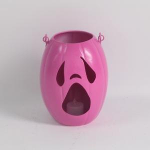 Metal Halloween Ornaments With Jack-O -Lantern Design