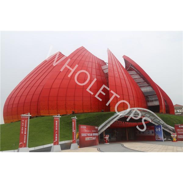 Moisture Proof 3.0mm Metal Aluminum Roofing Panels 800×800mm Customized