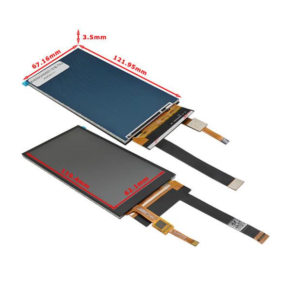 5.0 Inch PCAP Touch Display 720x1280 TFT LCD Capacitive Touchscreen 900nits Brightness