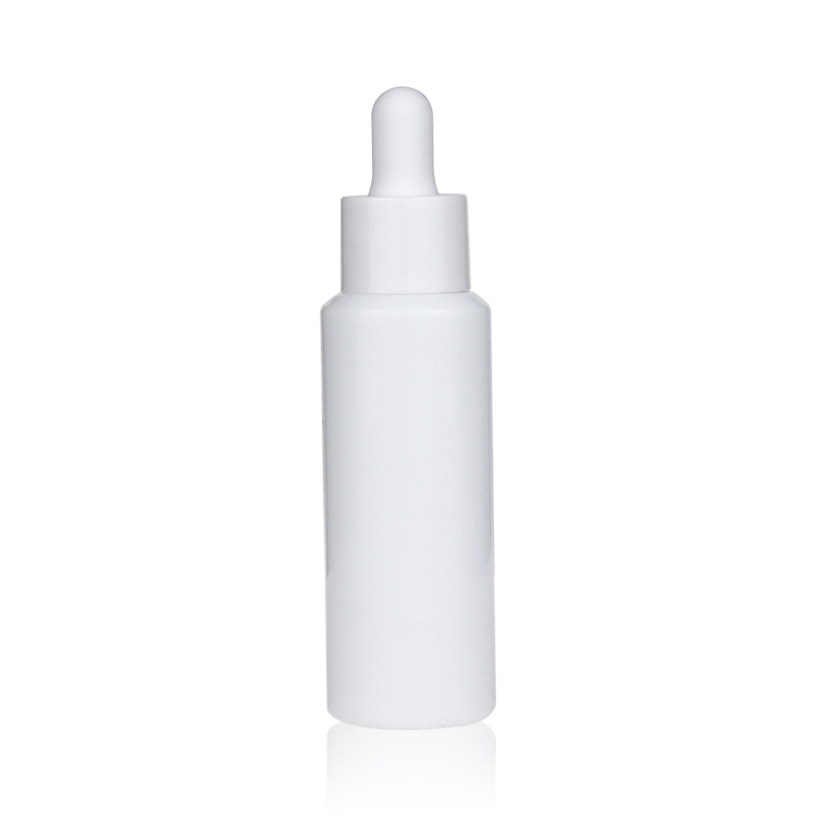 30ml 50ml 100ml Opal Glass Bottle Refillable Ceramic Pump Bottle