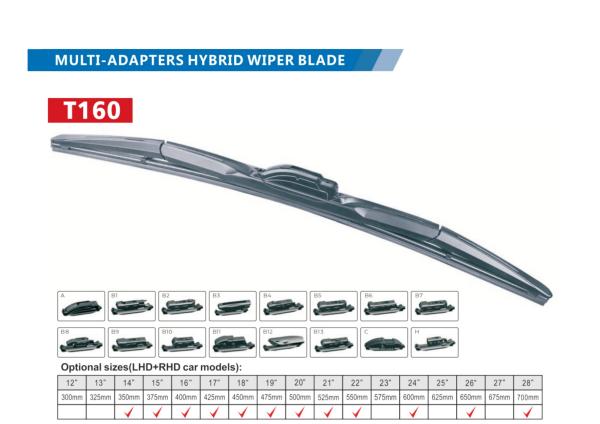 Quality Universal Windshield Wiper Blades The Perfect Solution for All Weather Conditions for sale