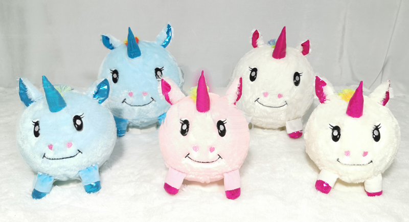 Unisex 8'' Unicorn Plush Ball Perfect for Ages 14 Years up Soft and Cuddly Ideal Gift