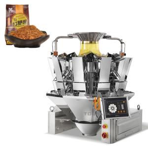 China Vertical Brown White Sugar Packing Machine Food Salt Granule Automatic Multihead Weigher wholesale