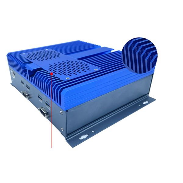 Intel I3 I5 I7 Industrial Fanless Mini PC Embedded Computer Dual LAN 2SO-DIMM DDR4 RAM COM/Parallel Port Factory Automation