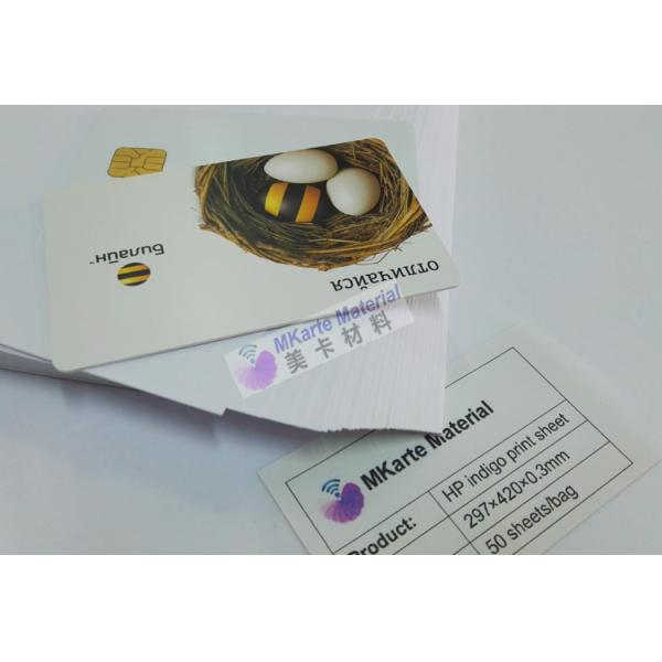 High Definition Images Konica Digital Printing Pvc Sheets For Pvc Card Production