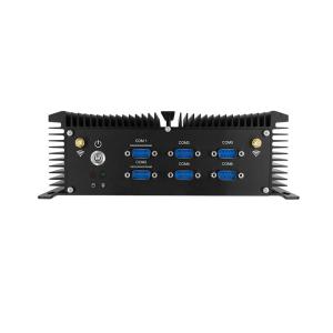 China 6 COM X86 Industrial Box Computer Intel Celeron J1900 Mini PC Embedded Computer on sale