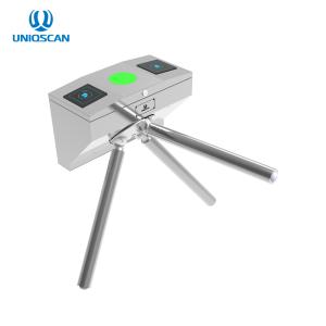 China Vertical Tripod Turnstile Gate 0.2 Seconds Unlock Time With Fault Self Checking wholesale