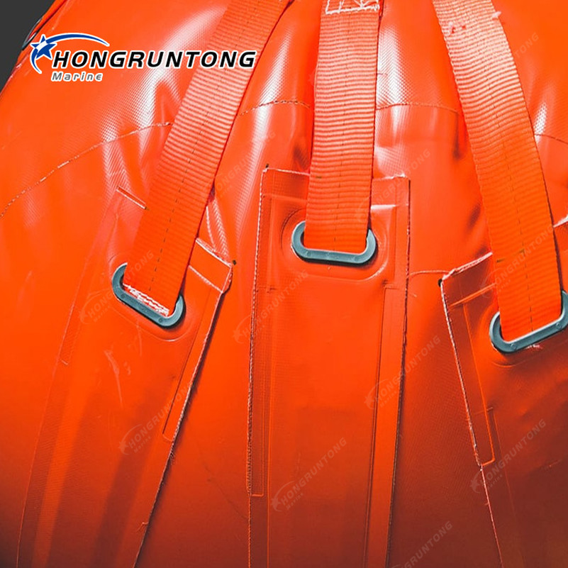 Inflatable Marine Underwater Air Lift Bags , Industrial Boat Lifting Airbags