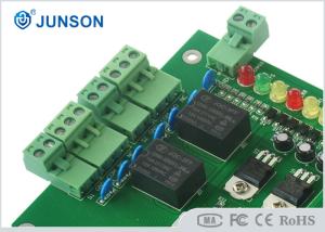 China Double Door TCP/IP 32 bit Network Access Control Board for 4 Readers wholesale