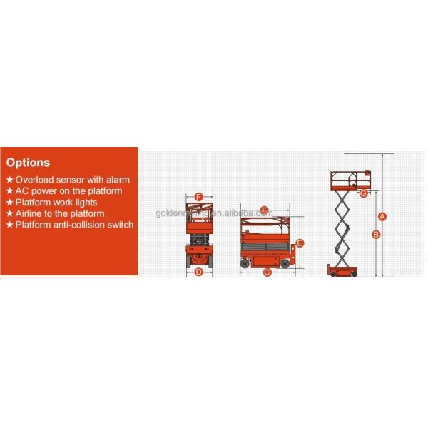 6-18M Lifting Work Platform Mobile Elevating Work Platform Saving Labor