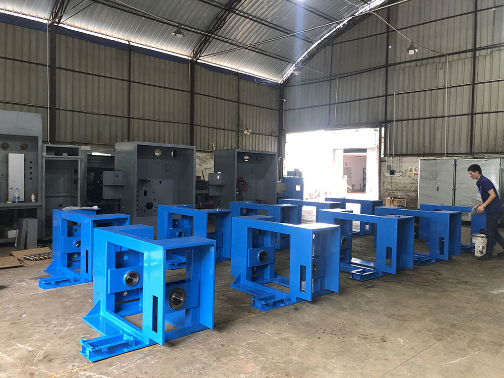 Lubrication Type 24D Multi Wire Drawing Machine With PLC Control