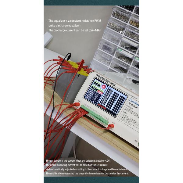 Enerkey 2S-24S 14A Automatic Intelligent Equalizer Batteries Balancer For NCM LFP/ LTO Battery Pack