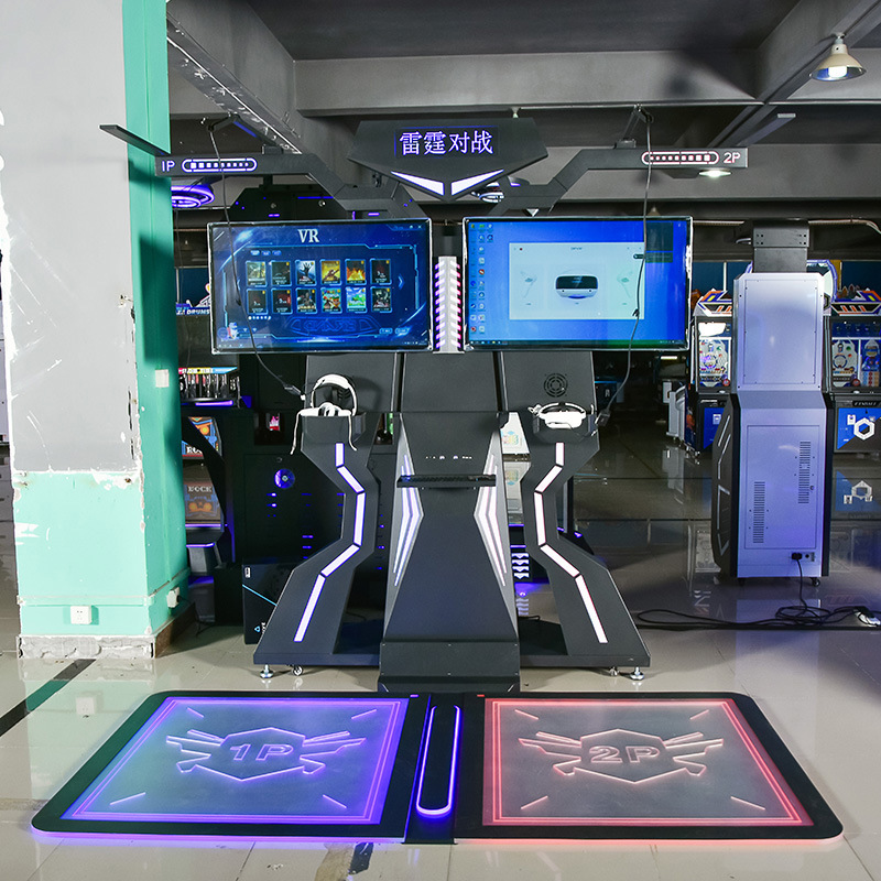 Easy Operate VR Shooting Game Machine for Entertainment Place Suitable For Development VR System