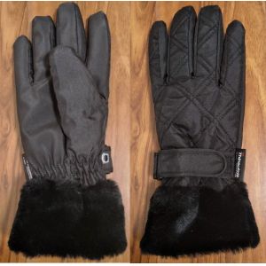China fake fur winter gloves wholesale
