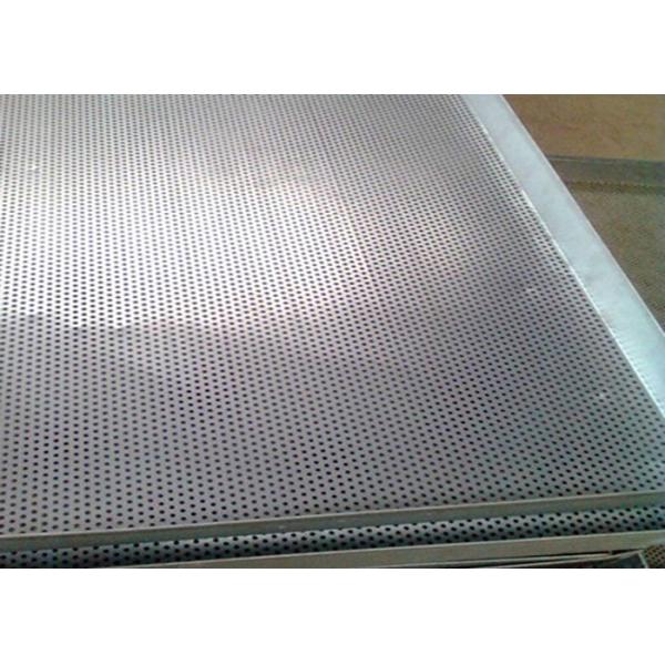 1220x2440mm Stainless Steel Sheet Metal With Holes Decoration