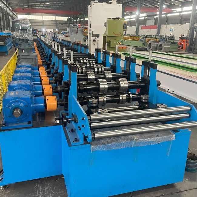100-300mm CZU Purline Roll Forming Machine With Cr12Mov Cutter