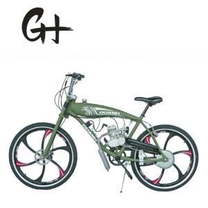 China 26&quot; Mag Wheel Racing Motorcycle with 80CC 2 Stroke Engine 35KM/H Top Speed 3L Inner Tank wholesale