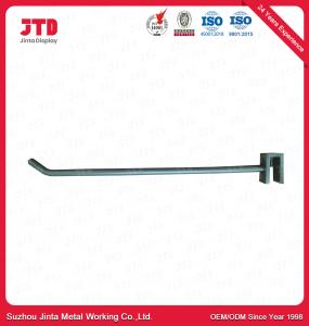 China Zinc Finished 6.0mm Single Metal Hook Steel Q235 Metal Wire Hook wholesale