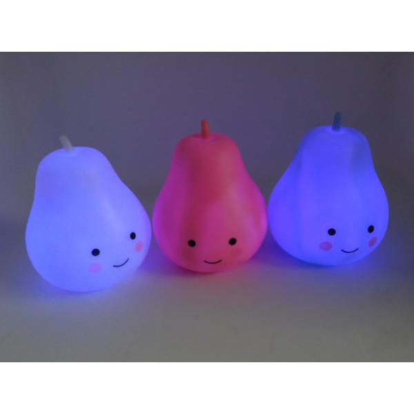 High Quality Pear Shape Unique Flashing Light Toy Cute LED Table Decoration