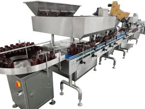 Fully Automatic Chewing Gum Candy Tablet Capsule Counting Machine With 32 Passageway