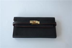 Korean version of the first layer of leather wallet leather wallet long section of female