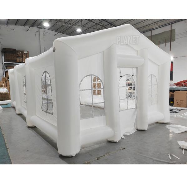 Quality Outdoor White Inflatable Marquee Wedding Tent Event Party Tent Inflatable Canopy Tent for sale