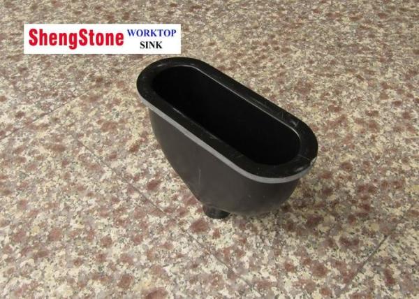 Quality Laboratory Fume Hood Parts Black Color Corrosion Resistance PP Cup Sinks for sale