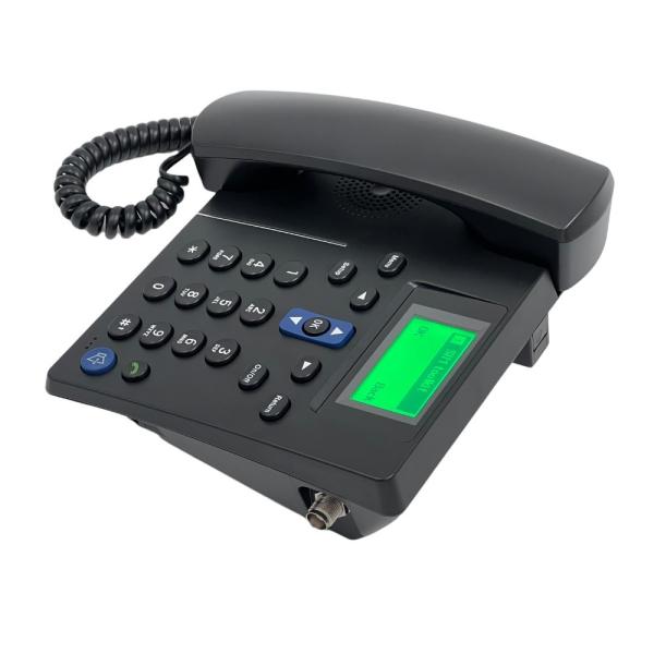 Quality FM Radio Function GSM Wireless Desktop Phone With Dual Sim Card for sale