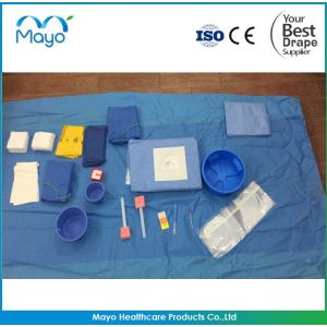 Top quality surgical cardiovascular drape sterile angio drape set