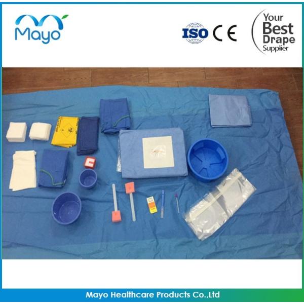 Top quality surgical cardiovascular drape sterile angio drape set
