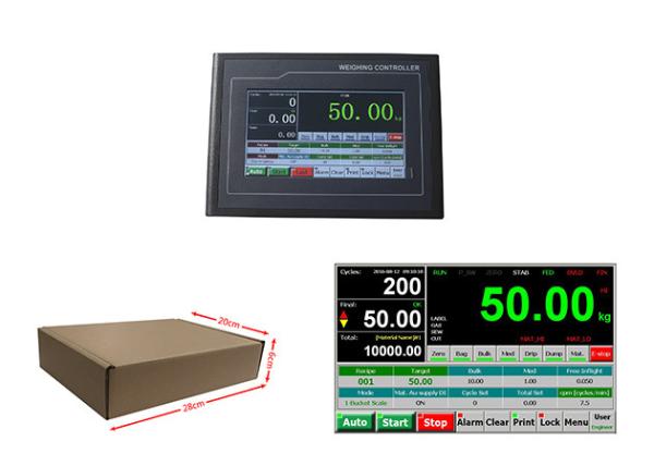 Quality Ration Packing Scales Bagging Weighing Controller, With Touch Screen for sale