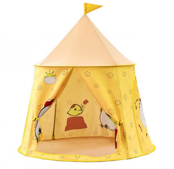 Quality Small Polyester Tepee Pop Up Outdoor Camping Tents Kids Playing House H120XD116cm for sale