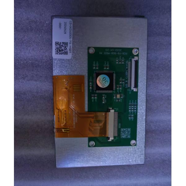 5 Inch TFT Lcd Display 800X480 Resolution SPI Interface 400cd/m2 Driver IC ST7262