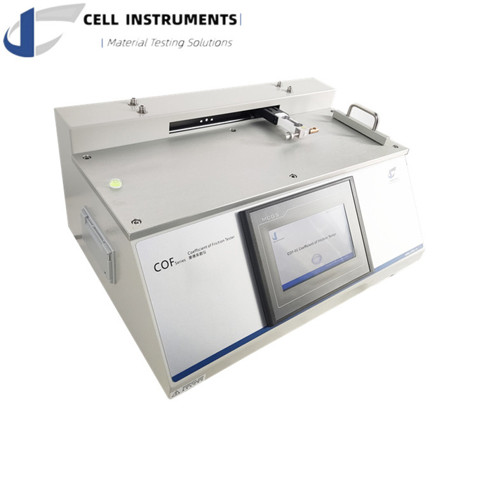 ASTM D1894 Dynamic Friction Tester For Package Paperboard Aluminum Plastic Composite Film COF Tester By ISO 8295