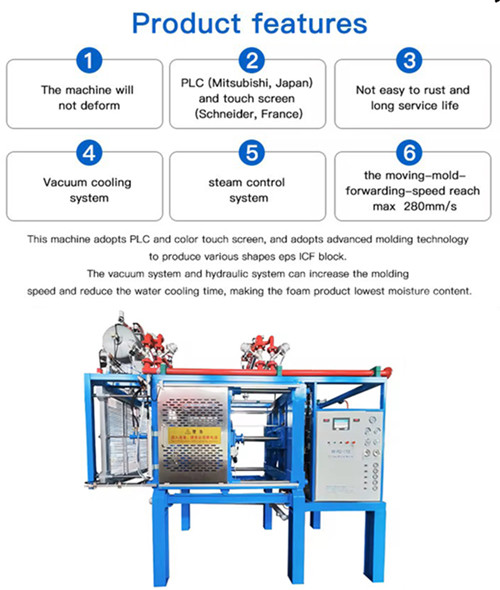 Cost Effective EPS Shape Moulding Machine Foam Production Line Machine