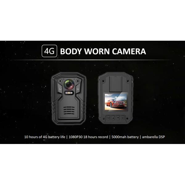 2.0 Inch Screen 3G 4G WIFI Mini Mobile DVR Body Cam Waterproof DVR 12 Months