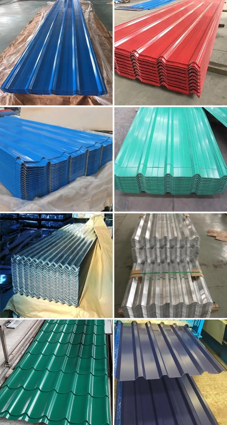 Corrugated Galvanized Steel Sheet Roll Stock Customized by with 0.14-0.20MM Thickness and ±1% Tolerance