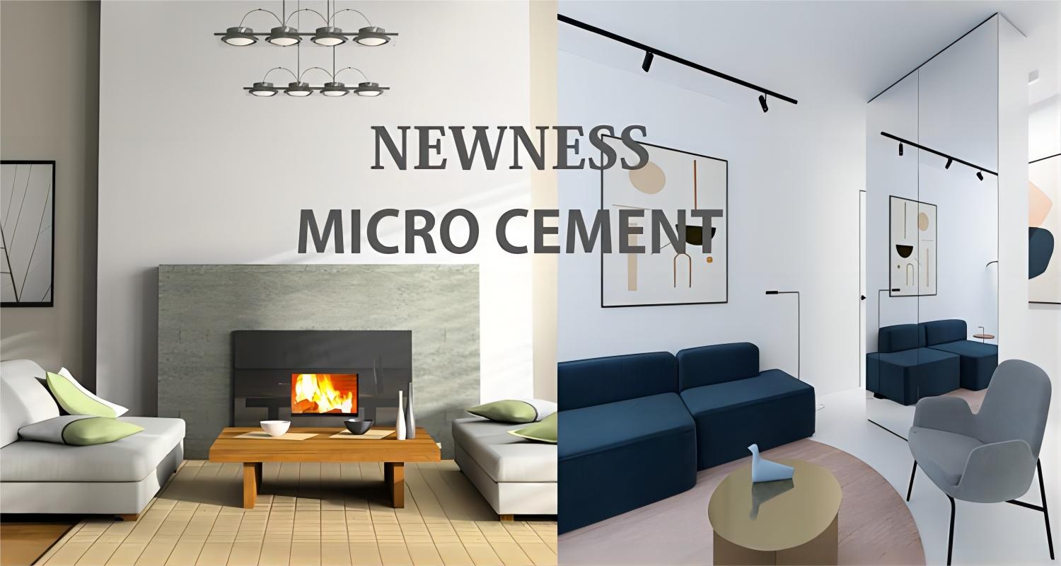 Seamless Microcement Wall Paint Kit High Toughness Silicate Microcement Scrape Method