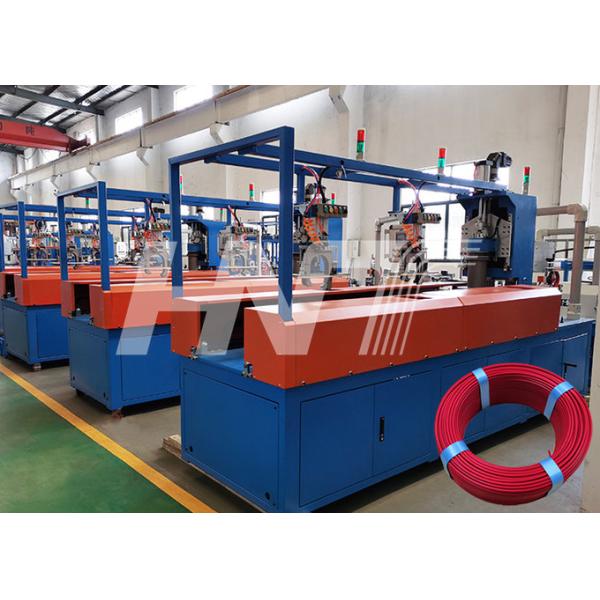 4 Point Cable Wire Coiler And Binding Machine With Coil Max. OD600mm