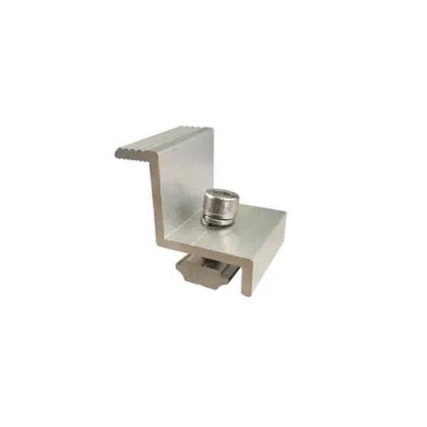 Quality Custom Solar Panel End Clamp Fixing Roof And Ground Install Site for sale
