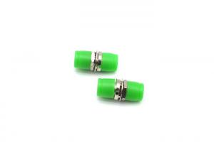 China Small D Fiber Optic Adapter Small Flange Adapter Green With UPC Coupling Face wholesale