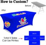 Custom Table Runner With Business Logo, Image Or Text Personalized Table Runner
