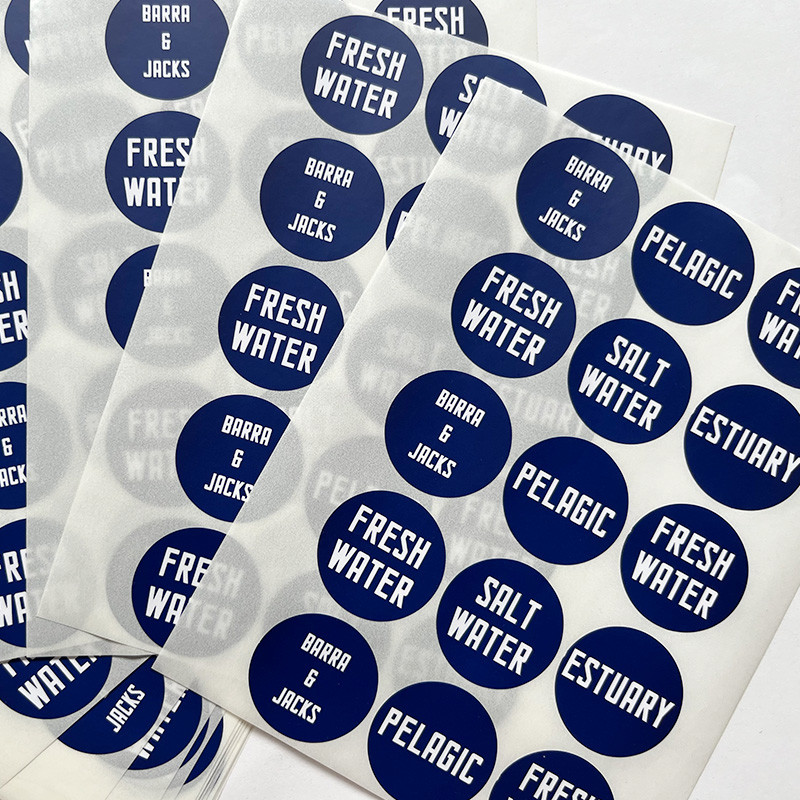LOGO Tamper Seal Stickers Bottle Round Label Sticker