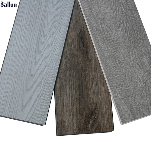 Wood Embossed Surface Luxury Vinyl Floor in Modern Design Style for Office Building