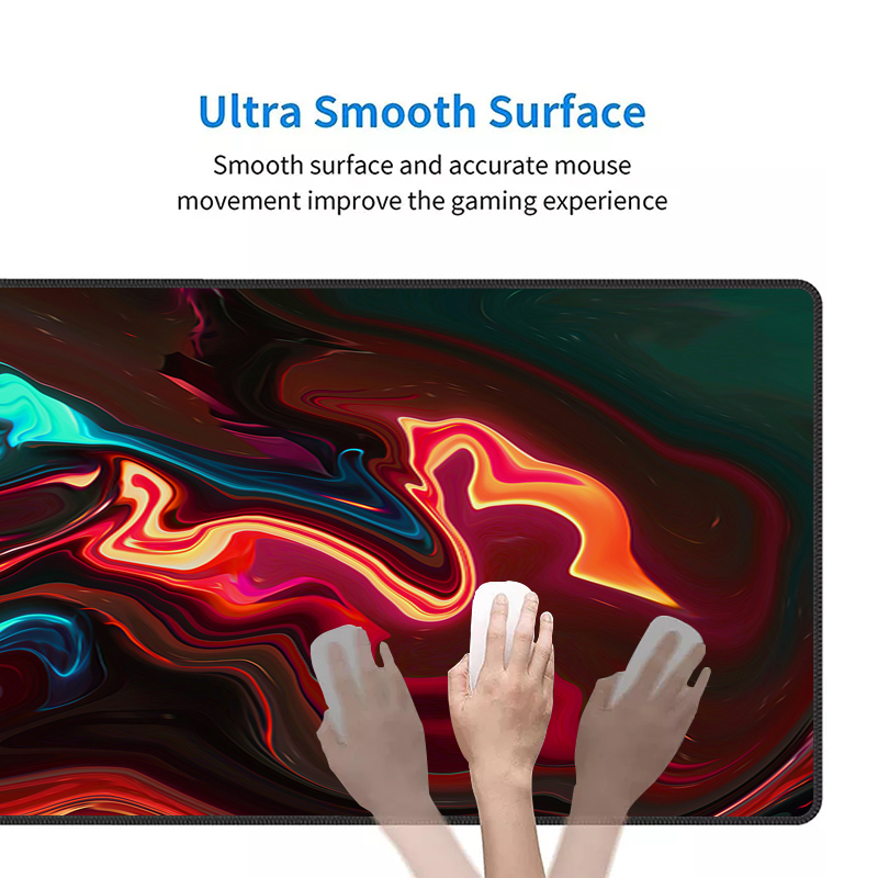 Stock Custom Sublimation Logo XL XXL Large Computer Keyboard Liquid Deskpads Deskmats Rubber Mouse Game Mats Desk Pad Gaming Mousepad
