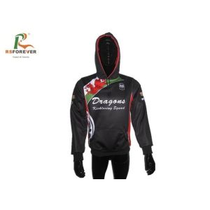 China Fashional Custom Sublimated Polyester Hooded Jacket Waterproof Printed Pullover wholesale