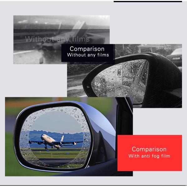 NEW MARKET UV protection anti rain anti oil anti water dust remover safety car ant fog mirror film
