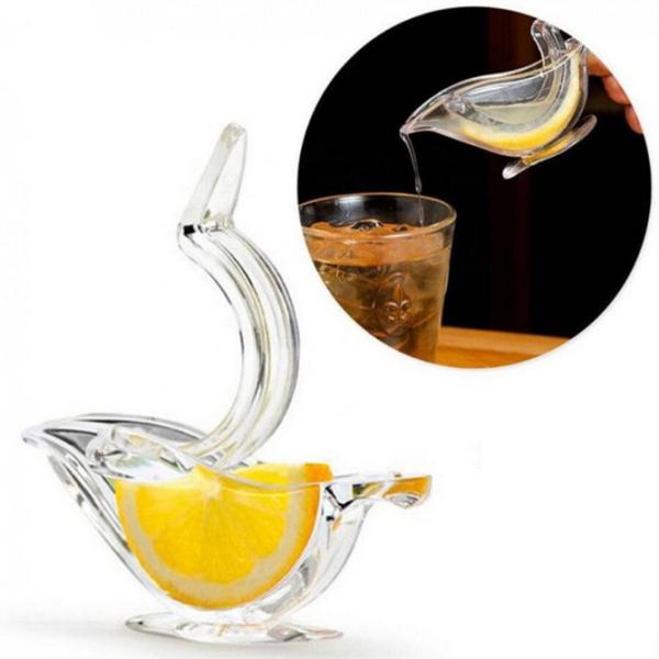Quality Acrylic Manual Lemon Slice Squeezer Elegance Bird Shape for sale