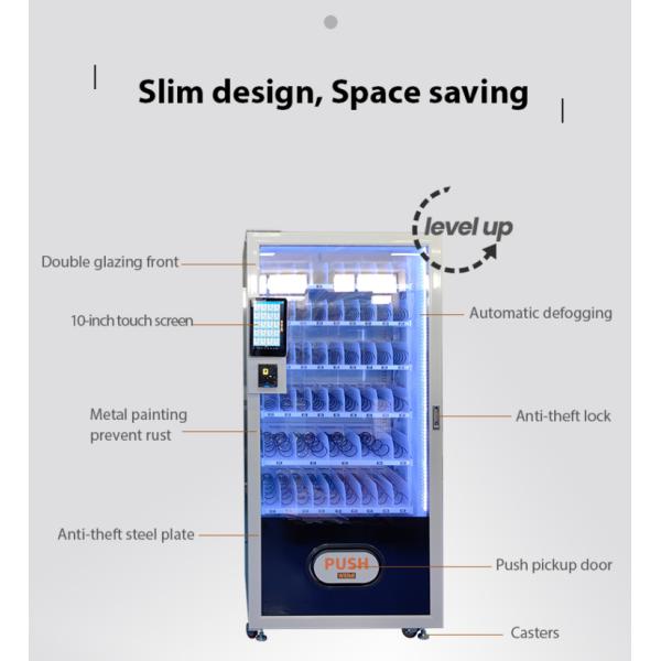 Slim Design Customized Debit Card Operated Automated Trading Card Vending Machine for Sale
